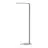 Ledvance LED Vloerlamp Grijs 43W 5400lm - 840 Koel Wit | 1500mm - EU Stekker