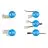 Noxion Rubans LED Naga - Connecteur Seul Couleur 10mm - Grand 50pcs