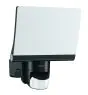 Steinel Projecteur LED XLED Home Noir 20W 1608lm - 830 Blanc Chaud | IP44 - Détecteur de mouvement et de lumière - Symétrique