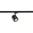 SLV Railspot Enola C 3-Fase Aluminium Zwart Rond 11W 1040lm 55D - 830 Warm Wit